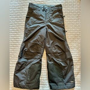 Boys XXS 4/5 black ski pants.